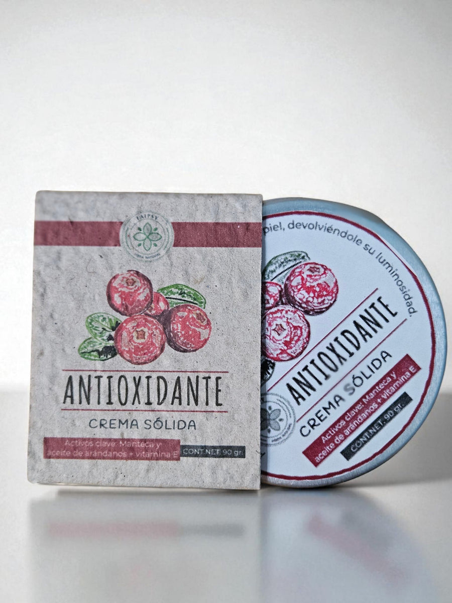 Crema Sólida Antioxidante – Arándanos