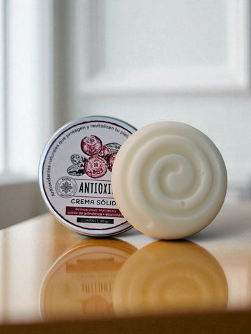 Crema Sólida Antioxidante – Arándanos
