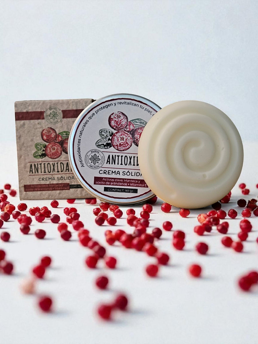 Crema Sólida Antioxidante – Arándanos
