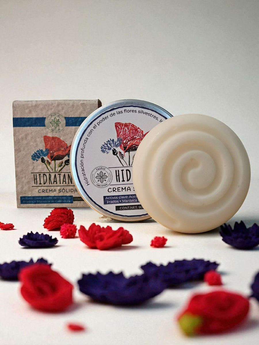 Crema Sólida Hidratante – Flores del Prado