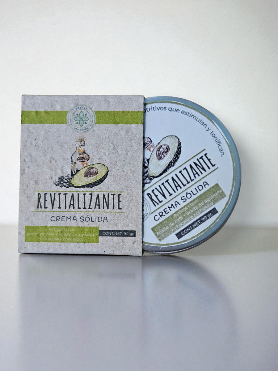Crema Sólida Revitalizante – Café