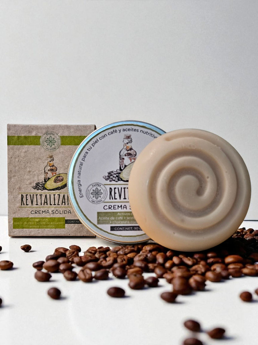 Crema Sólida Revitalizante – Café
