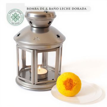 Bomba de Baño Leche Dorada 💆‍♀️135gr
