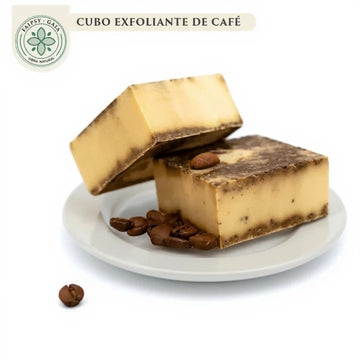 Cubo Exfoliante de Café 80gr