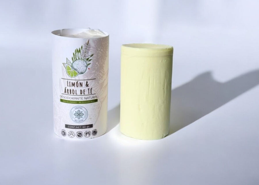 Refill Desodorante Natural Limón-árbol de té 🍋 🌿 (60 gms)