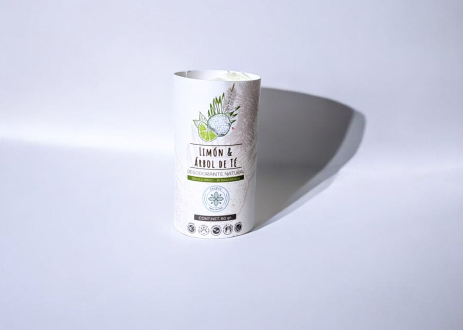 Refill Desodorante Natural Limón-árbol de té 🍋 🌿 (60 gms)