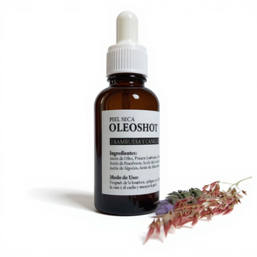 Oleoshot Frambuesa y Camelia, Piel Seca 30 ml
