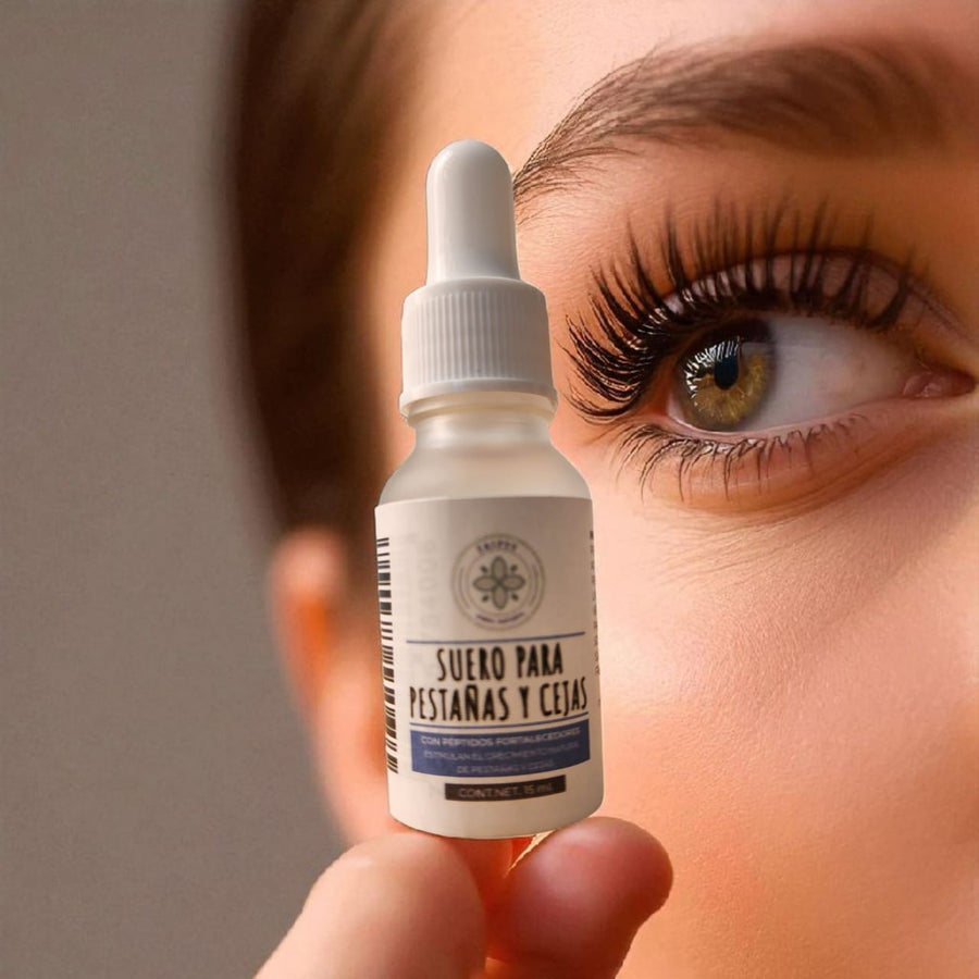 Suero para Crecimiento de Pestañas y Cejas
