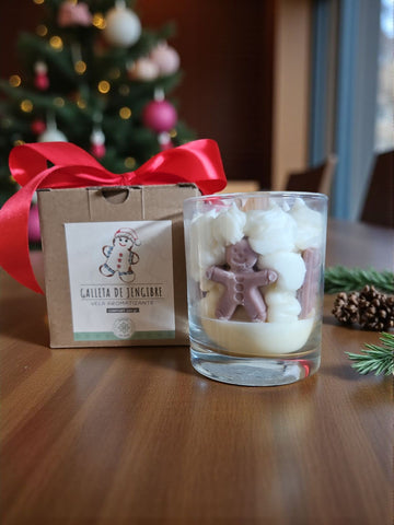 Vela de Soya Galleta De Gengibre