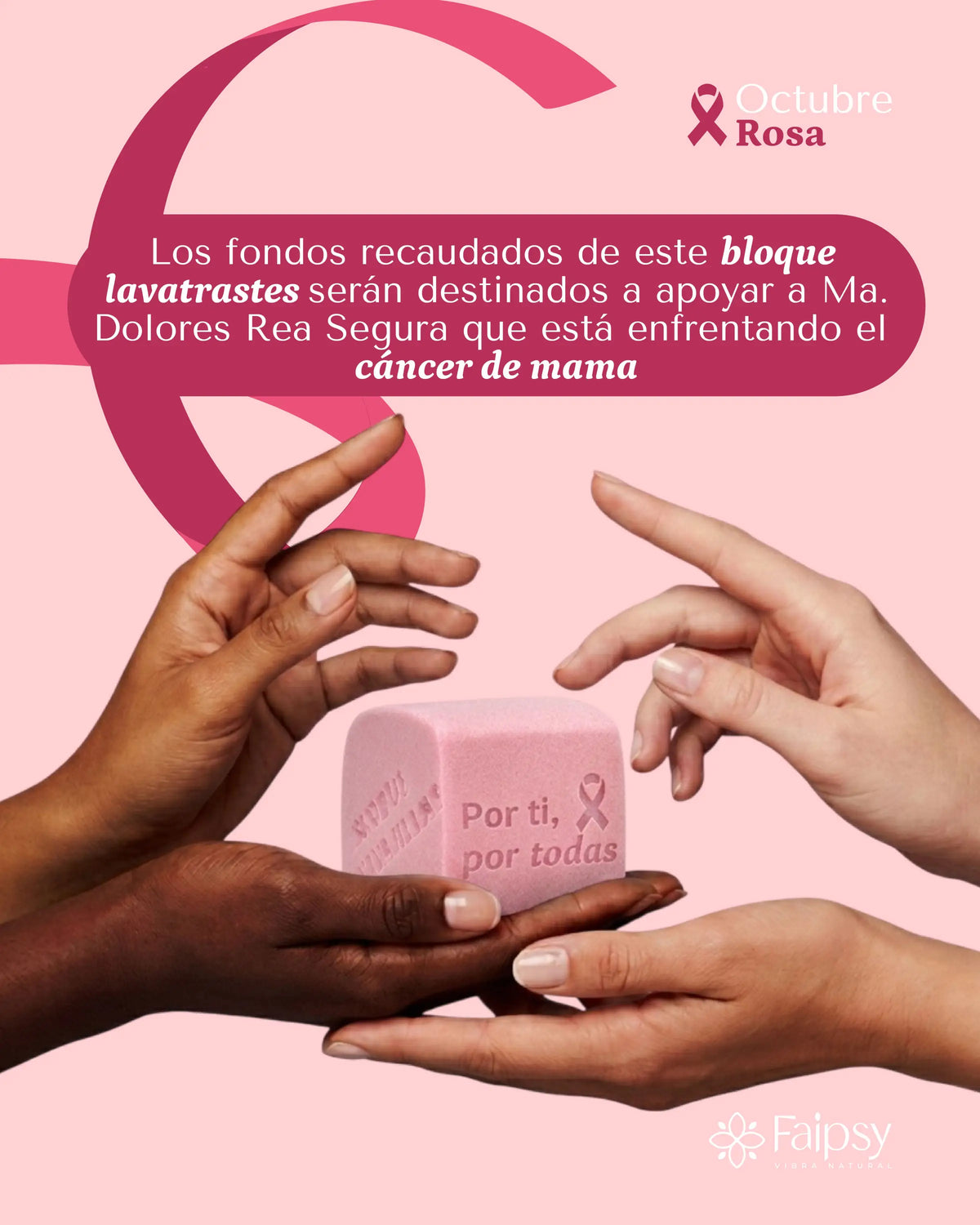 Faipsygaia bloque lavavajillas solidario 250 gr