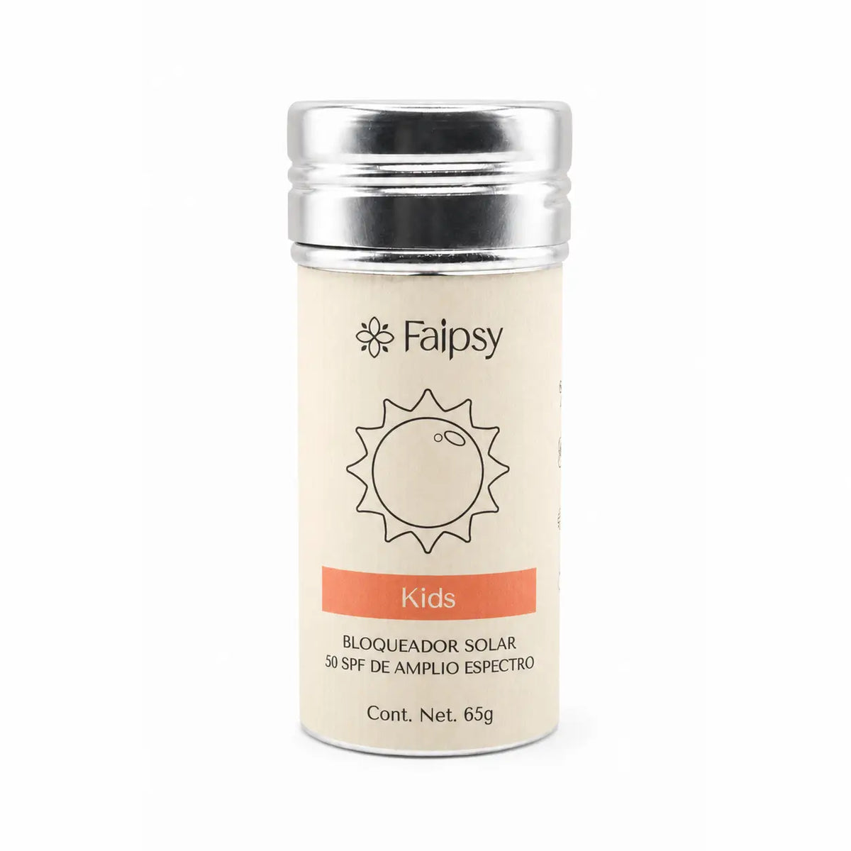 Faipsygaia bloqueador solar kids 🌞 65 gr