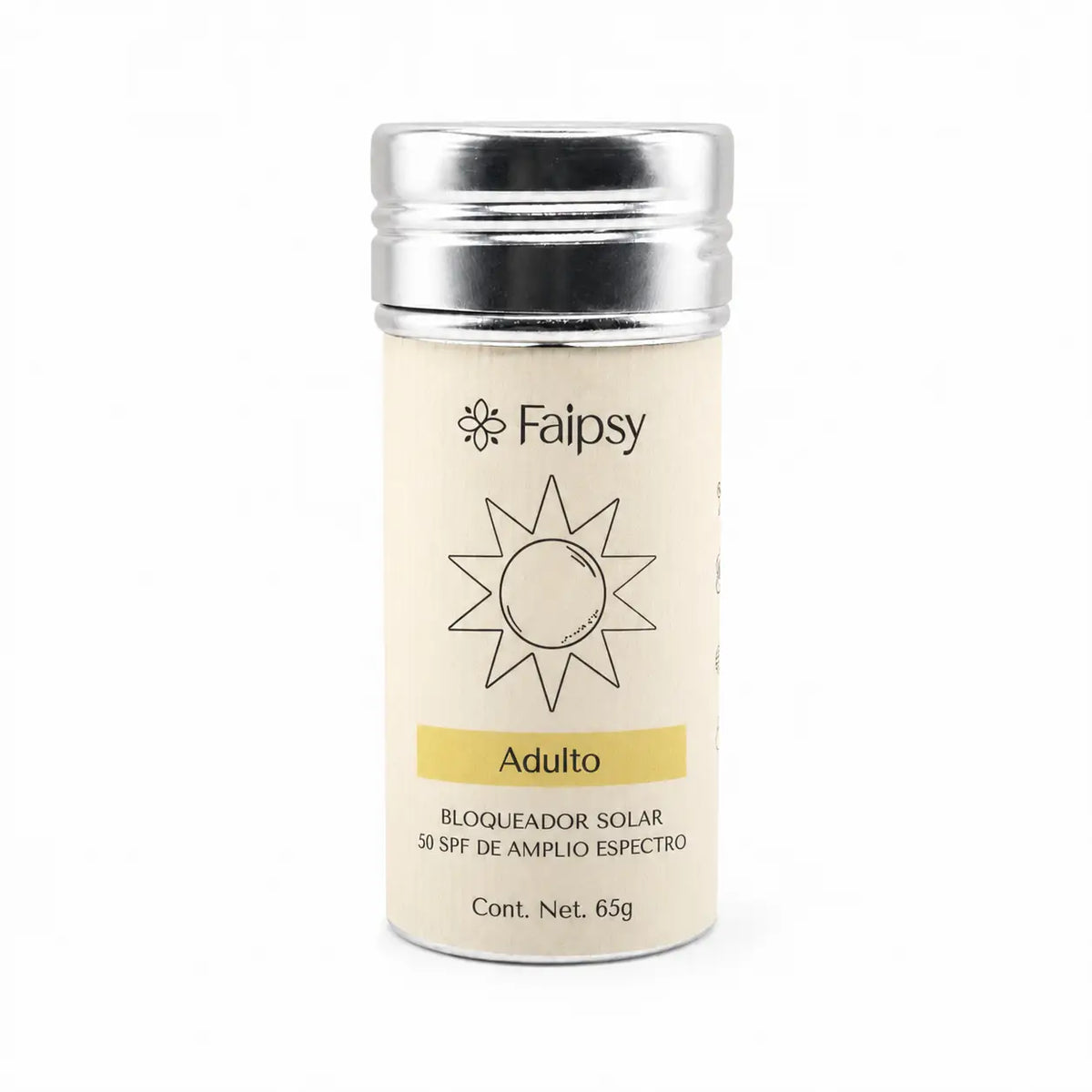 Faipsygaia bloqueador solar sólido 🌞 65 gr