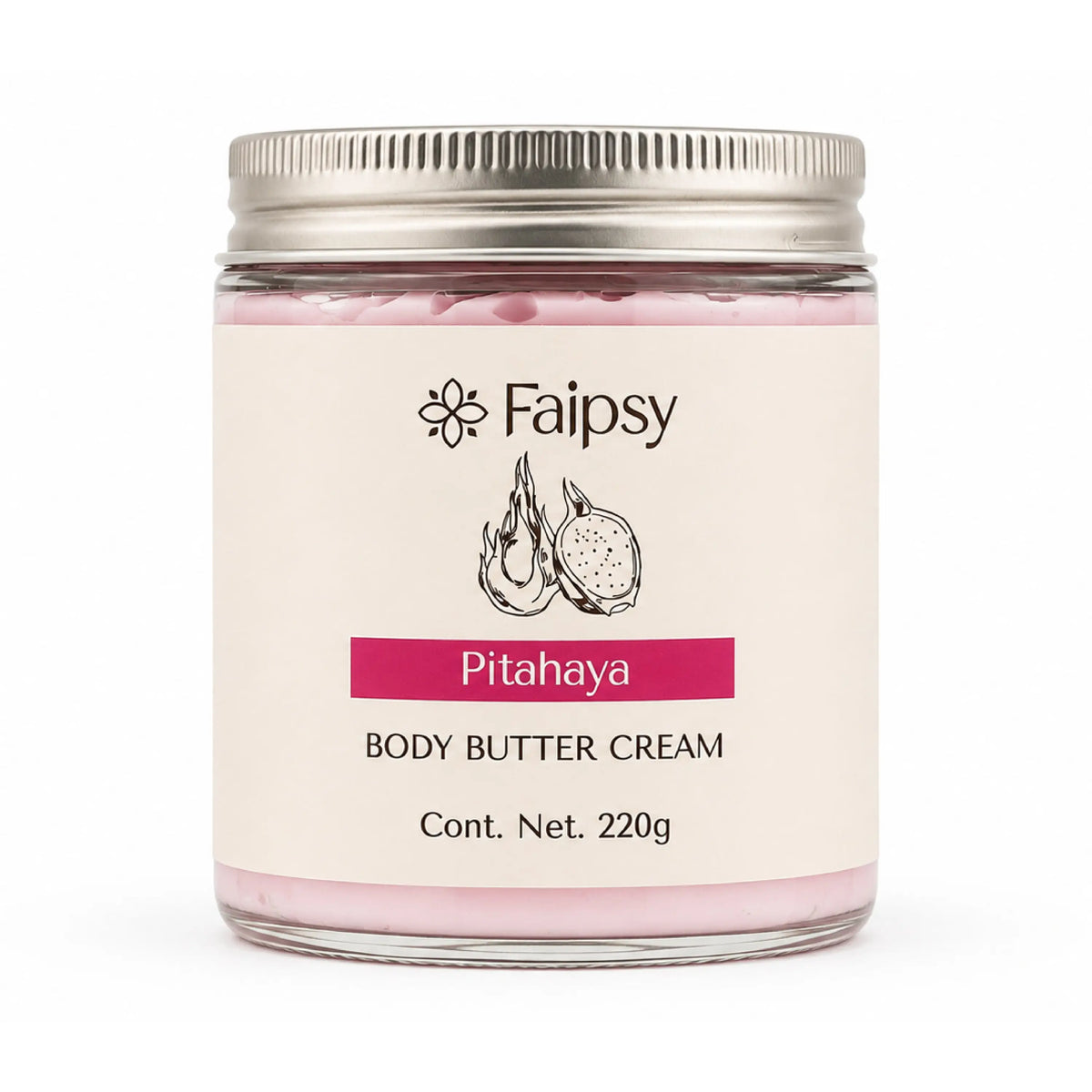 Faipsygaia body butter cream “pitahaya” 220 gr