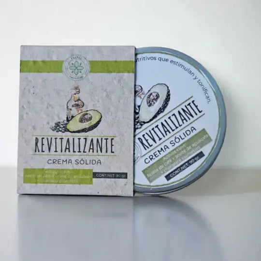 Faipsygaia crema sólida revitalizante – café 90 gr