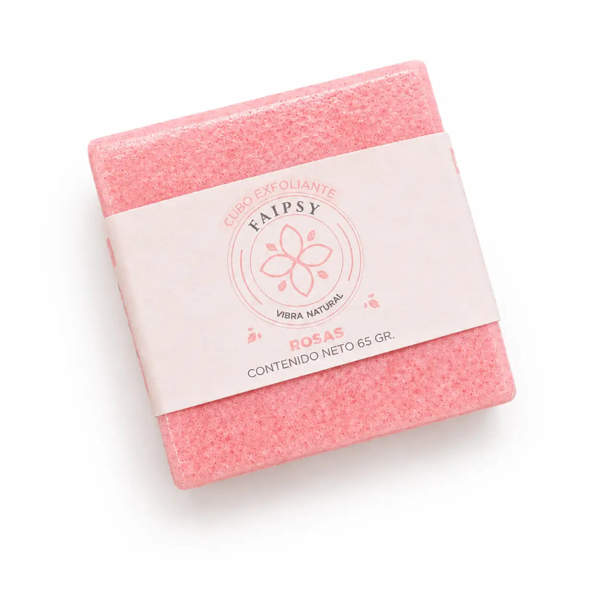 Faipsygaia cubo exfoliante de rosas 65gr