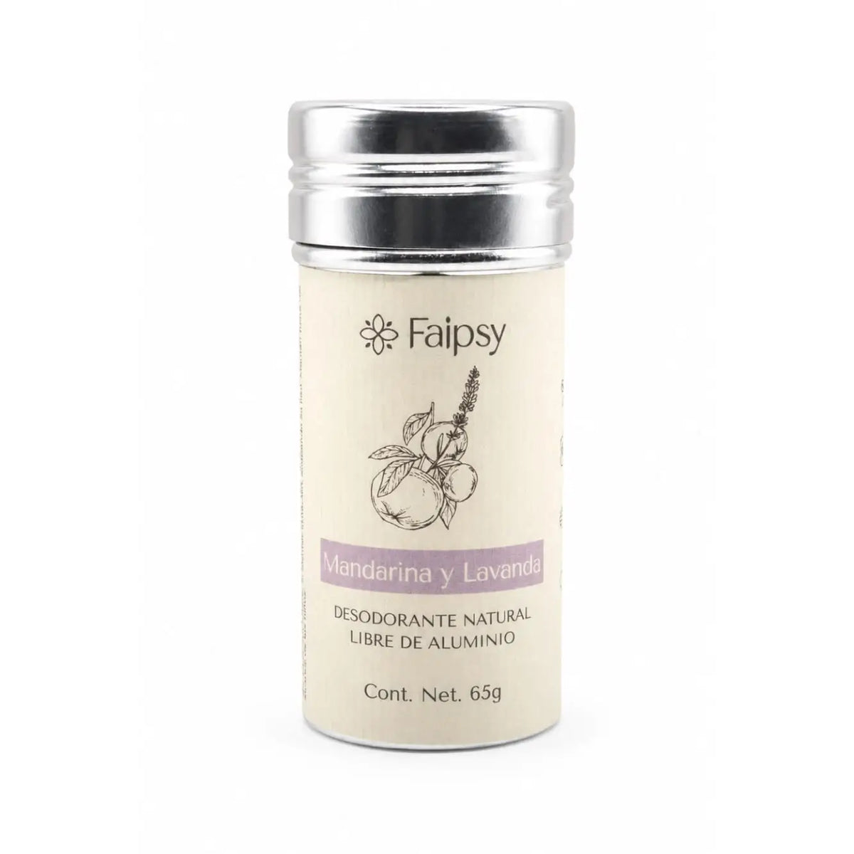 Faipsygaia desodorante natural mandarina-lavanda (65 gms)