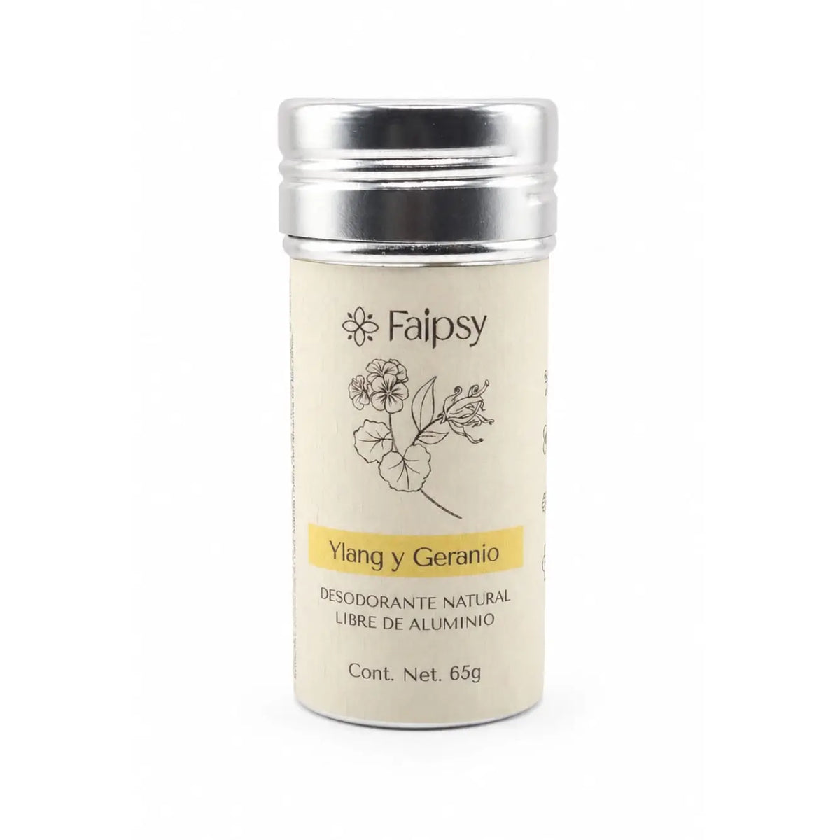 Faipsygaia desodorante natural ylang-geranio (65 gms)