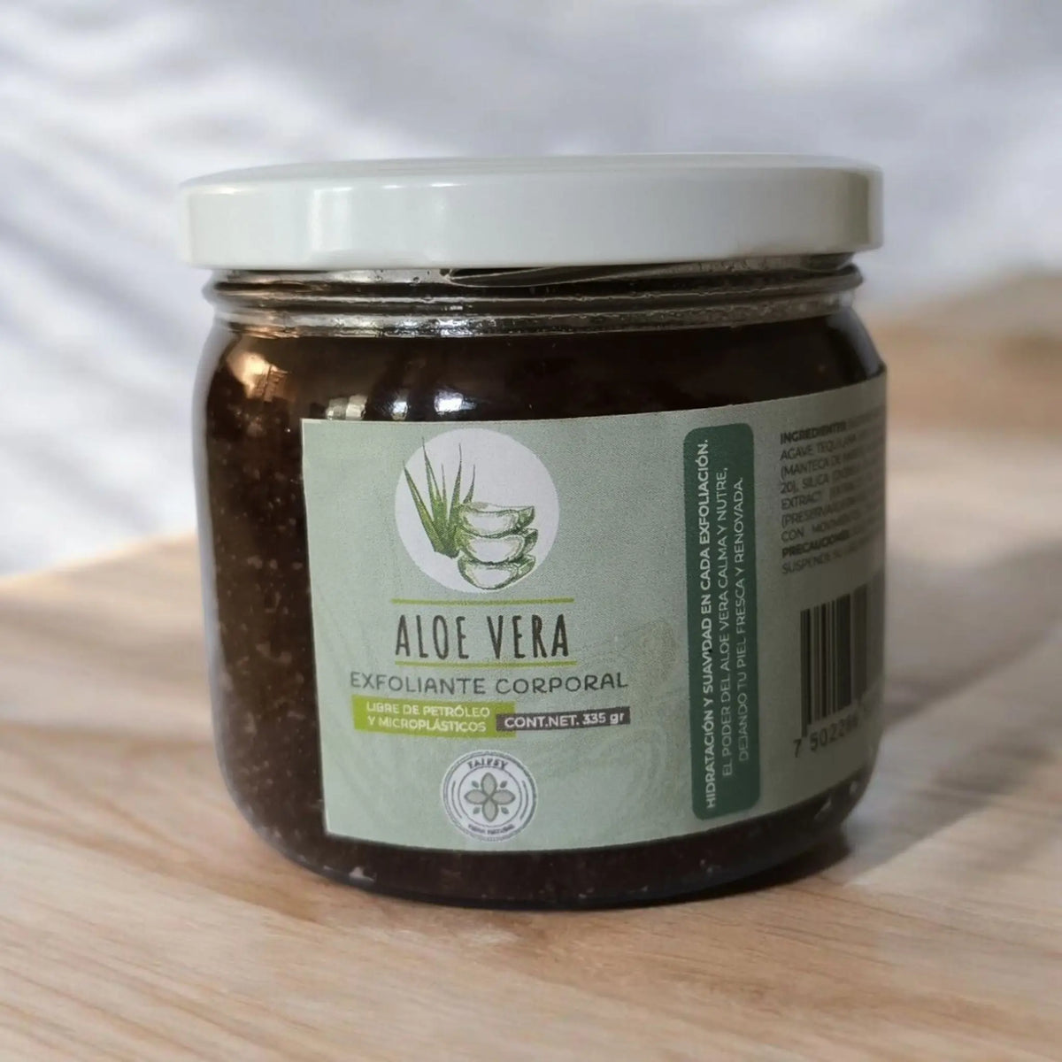Faipsygaia exfoliante corporal aloe vera 335 gr