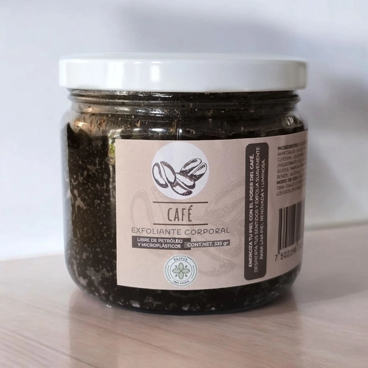 Faipsygaia exfoliante corporal café 335 gr