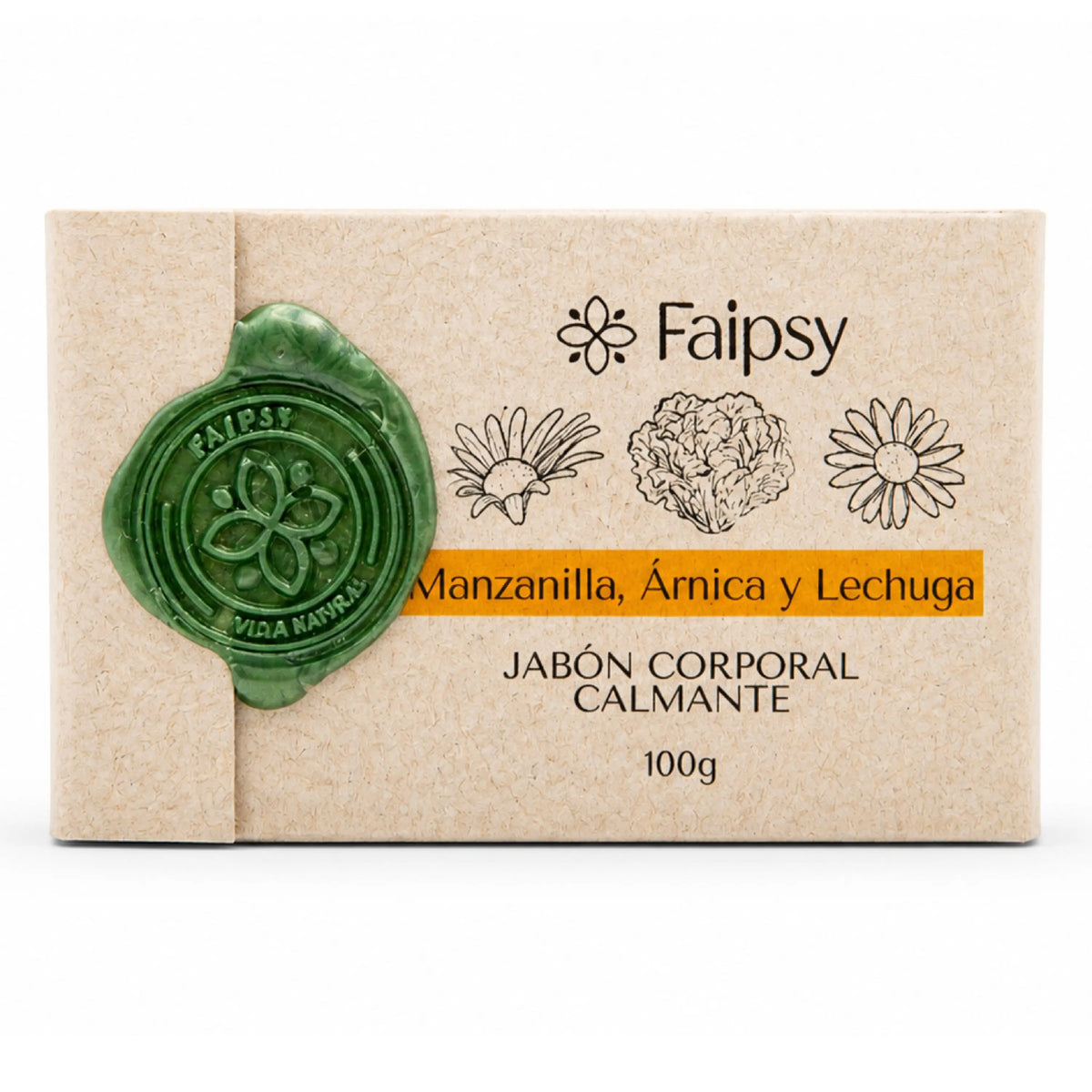 Faipsygaia jabón manzanilla y árnica - calmante