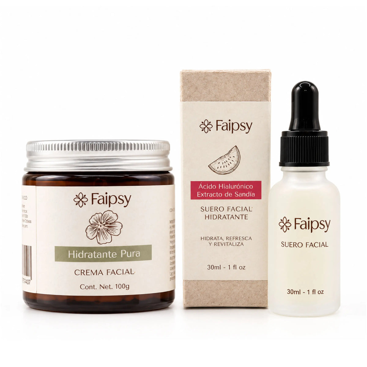 Faipsygaia kit hidratante pura