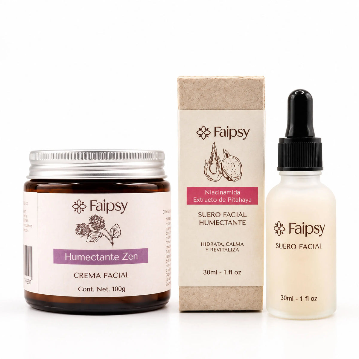 Faipsygaia kit humectante zen