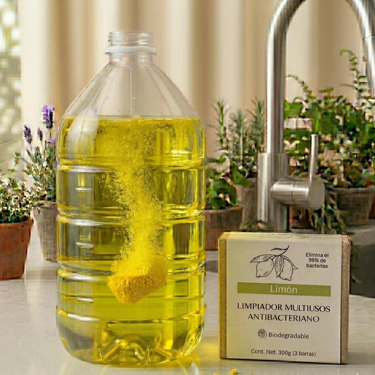 Faipsygaia limpiador multiusos limon 🍋 (3 piezas)