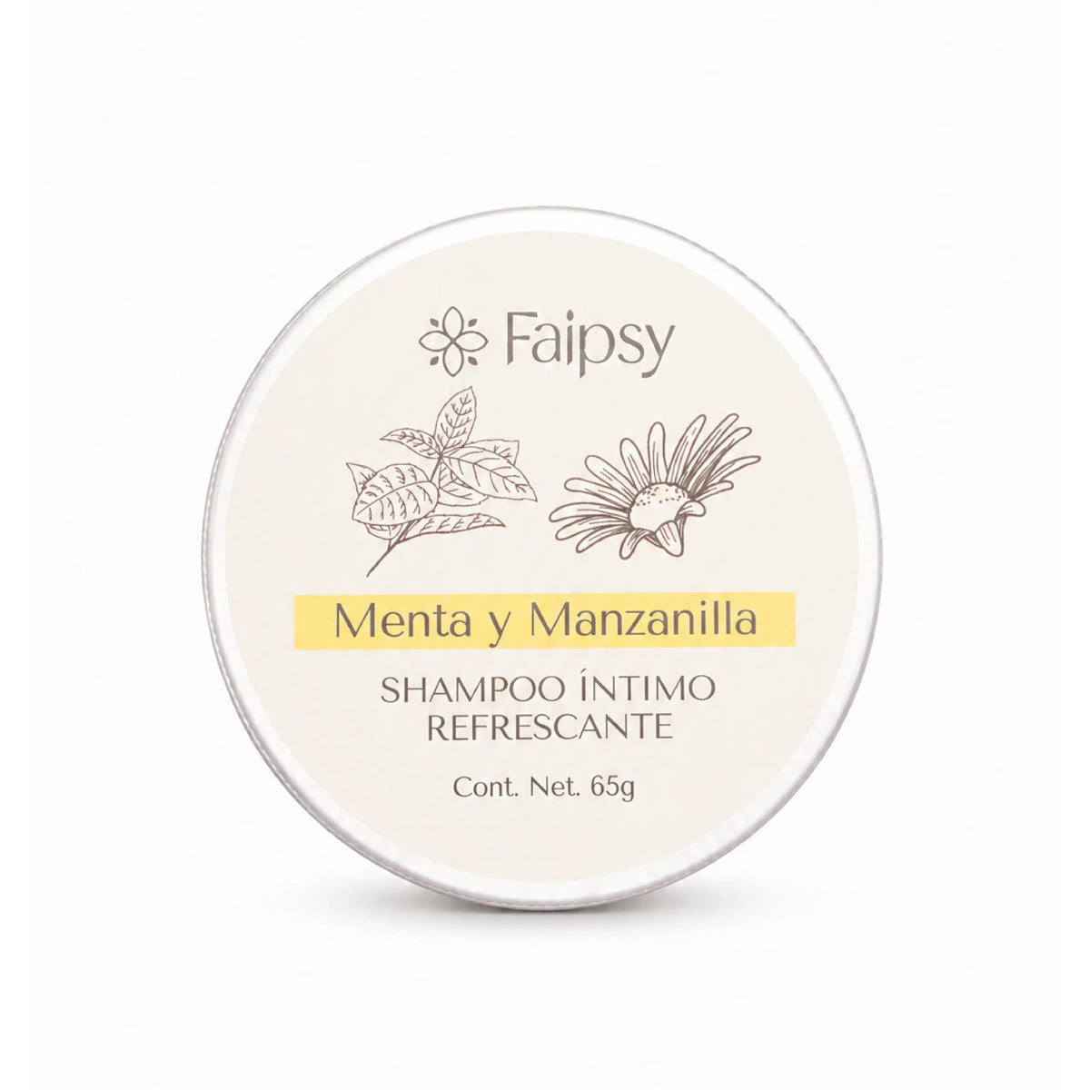 Faipsygaia shampoo íntimo menta y manzanilla 65 gr