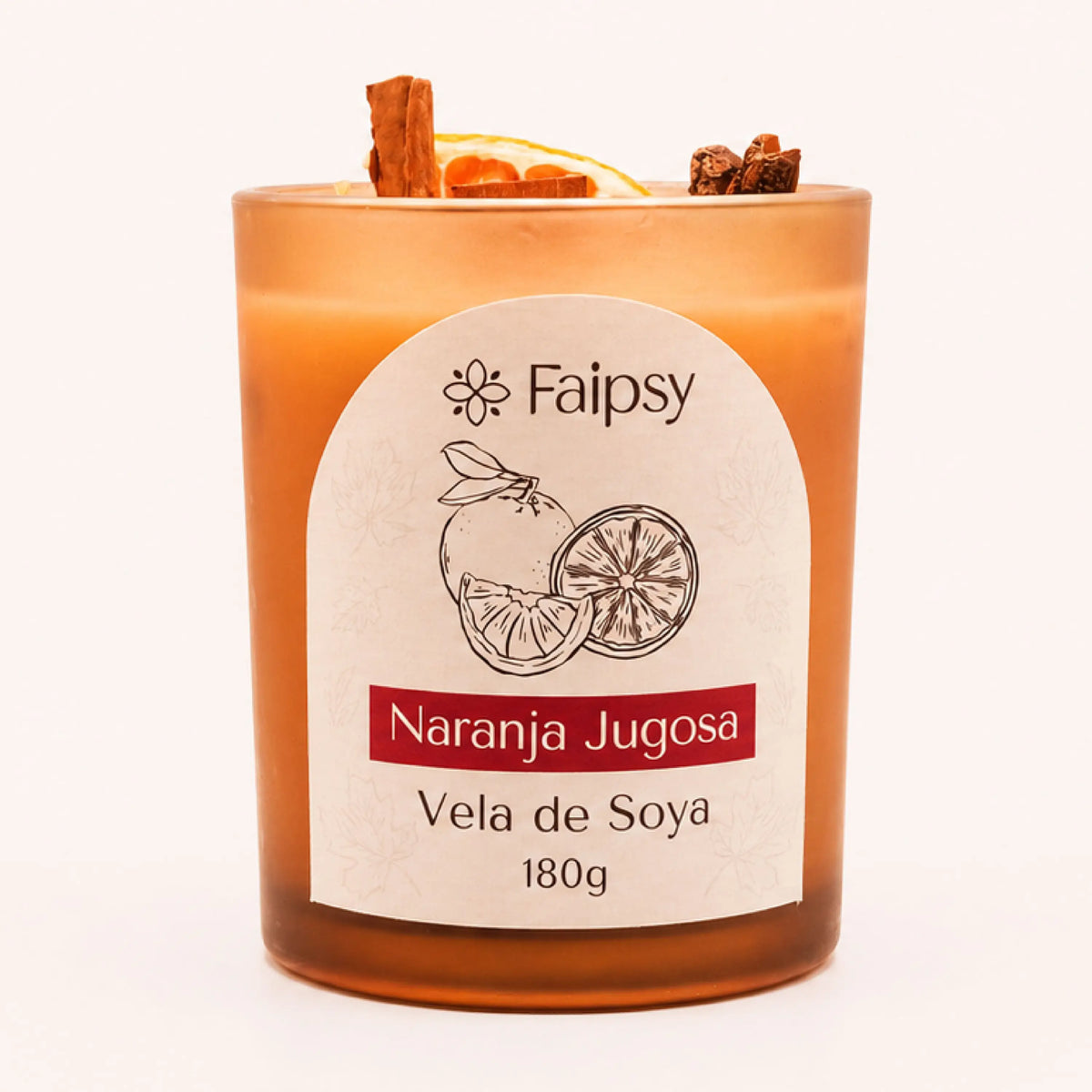 Faipsygaia vela naranja jugosa