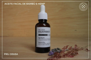 Oleoshot Bambú y Hemp Piel Grasa