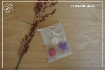Bolsita de maya para shampoo (Paq de 6)