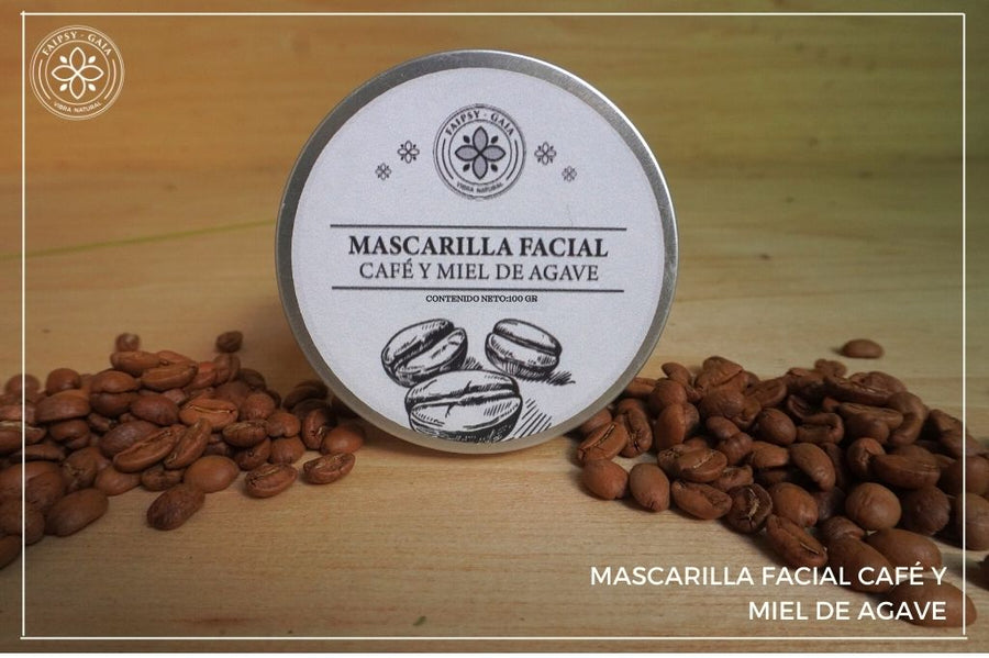 Mascarilla Facial de Cafe y Miel de Agave 100gr