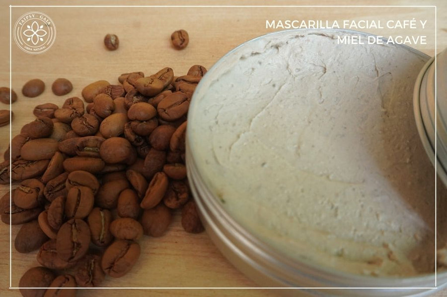 Mascarilla Facial de Cafe y Miel de Agave 100gr