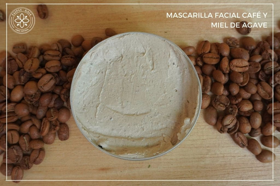 Mascarilla Facial de Cafe y Miel de Agave 100gr