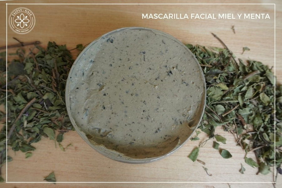 Mascarilla Facial Miel/Menta 100gr