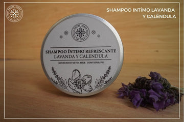 Shampoo sólido de 80 g para la zona íntima, pH neutro. Suave, sin sulfatos ni parabenos. 