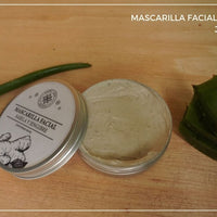 Mascarilla facial de sábila y jengibre: textura suave, fácil de aplicar, hidrata y revitaliza la piel.