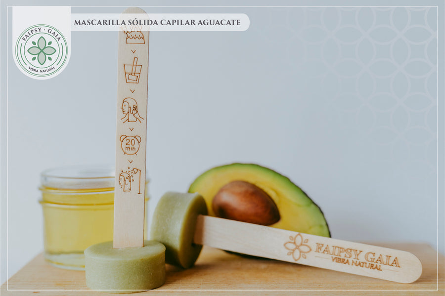 mascarilla natural para el cabello a base de aguacate sin quimicos 